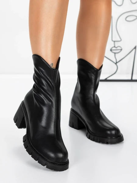 Ghete Dama 3WL16 Negru » meishop.life