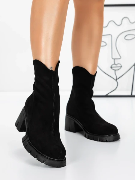 Ghete Dama 3WL16 Negru | Mei » meishop.life