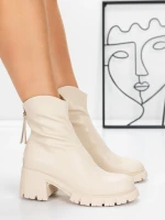Ghete Dama 3WL16 Bej » meishop.life