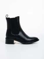 Botine dama negre din piele ecologica Thyrza