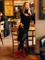 Botine dama fucsia din material textil Adisia
