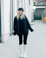 Cizme dama Silvira bej