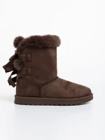 Cizme dama maro din material textil Taryn