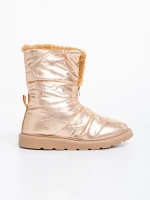 Cizme dama sampanie din material textil Tayte