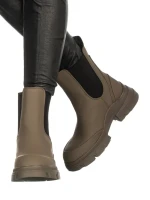 Ghete dama Fonni khaki