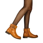 Botine dama Synia camel