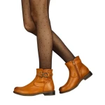 Botine dama Synia camel