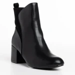 Botine dama negre din piele ecologica Arielle