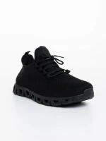 Pantofi sport barbati negri din material textil Astor