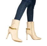 Botine dama Cyntia bej