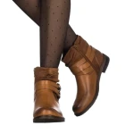 Botine dama Pertina camel
