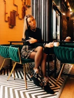 Cizme dama negre din material textil Camora