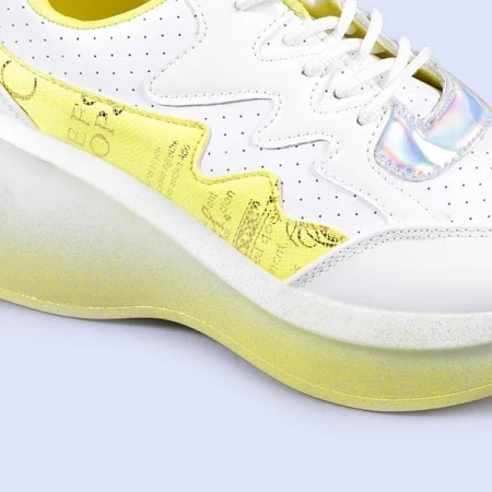 Pantofi sport dama Sabah galbeni