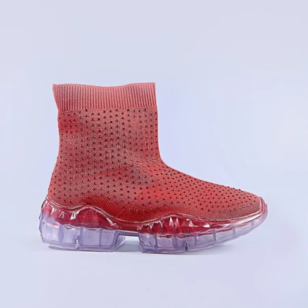 Pantofi sport dama Carlia rosii