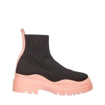 Pantofi sport dama Triza negre cu roz