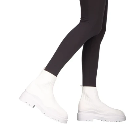 Pantofi sport dama Triza albe