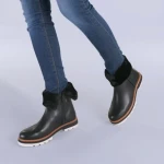 Cizme piele Opera negre