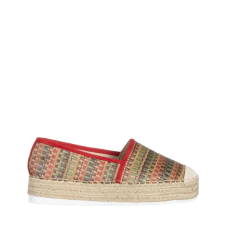 Espadrile dama Amilla rosii