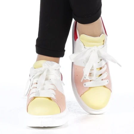 Pantofi sport dama Jaia galbeni