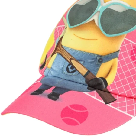 Sapca fete Minions Tenis galbena