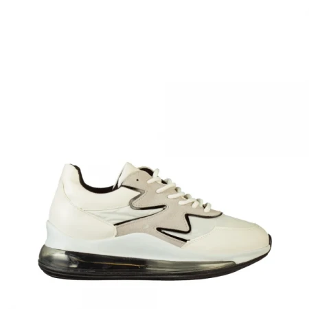 Pantofi sport dama Sadal albi