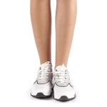 Pantofi sport dama Sadal albi