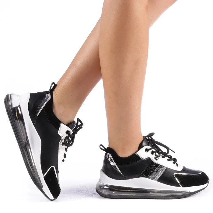 Pantofi sport dama Tamina negri
