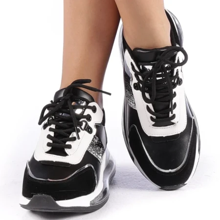 Pantofi sport dama Tamina negri