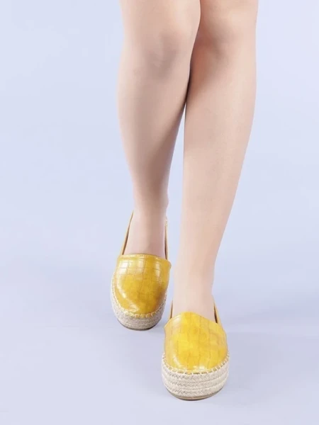 Espadrile dama Madalina galbene