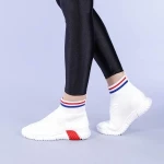 Pantofi sport dama Petra albi