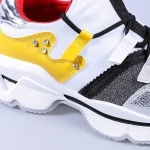Pantofi sport dama Phoebe albi