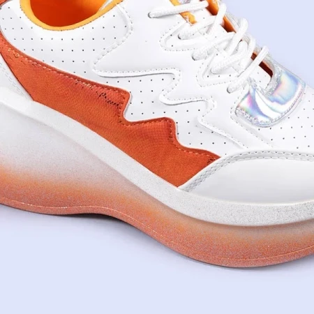 Pantofi sport dama Sabah portocalii