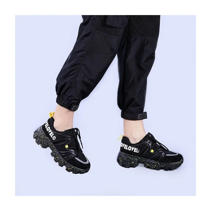 Pantofi sport dama Magdalen negri