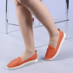 Espadrile dama Priya portocalii