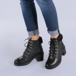Ghete dama piele Dove negre
