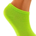 Set 3 perechi sosete copii Mov Verde inchis Fucsia