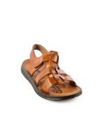 Sandale barbati Floros camel