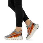 Pantofi sport dama Britany gri