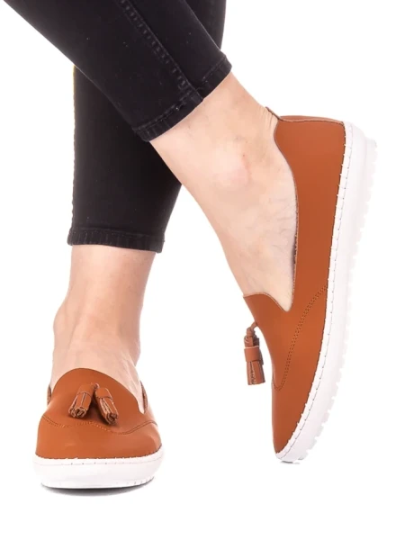 Espadrile dama Teona camel