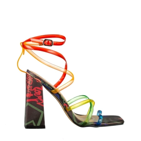 Sandale dama Kandy multicolor