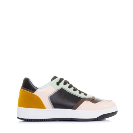 Pantofi sport dama Aimee negri cu camel