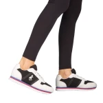 Pantofi sport dama Corny negri cu alb