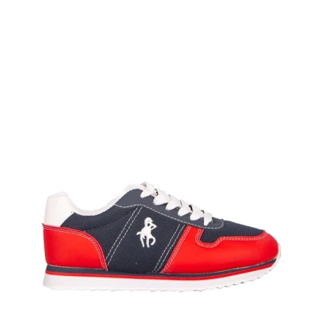 Pantofi sport dama Corny albastri cu rosu