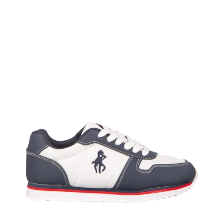 Pantofi sport dama Corny albi cu albastru