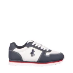 Pantofi sport dama Corny albi cu albastru