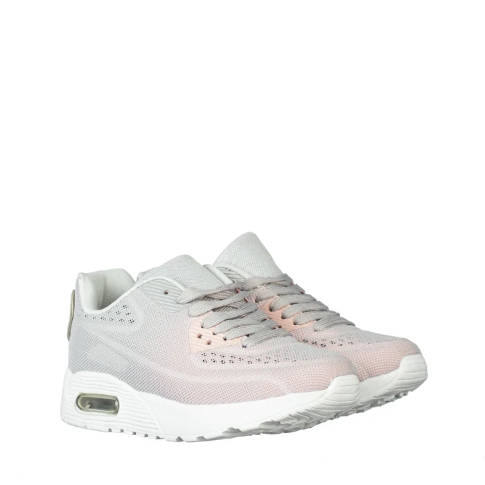 Pantofi sport copii Lillya roz cu gri