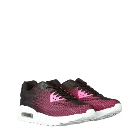 Pantofi sport copii Lillya roz cu negru