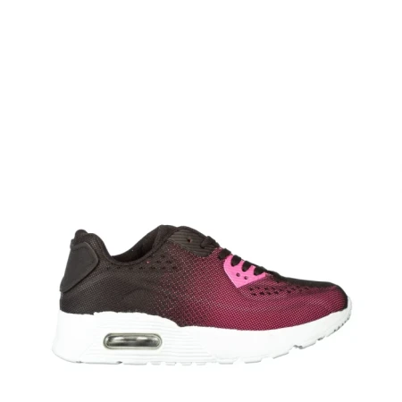 Pantofi sport copii Lillya roz cu negru