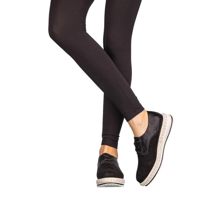 Pantofi casual dama Asiha negri