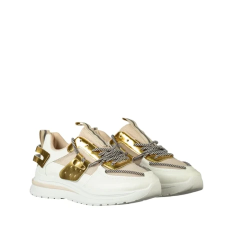 Pantofi sport dama Feriva aurii
